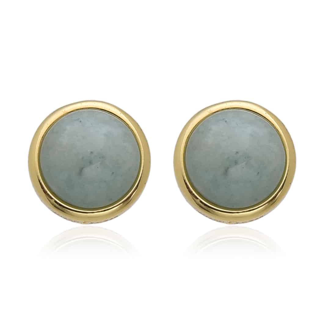 Maya Gem Stud Earrings