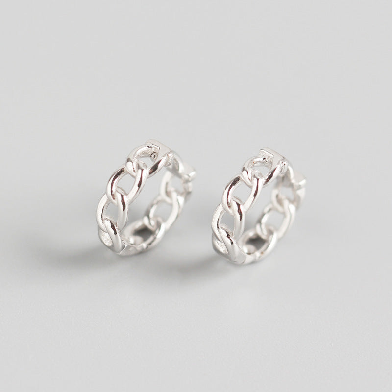 Sterling Silver Knot Huggy