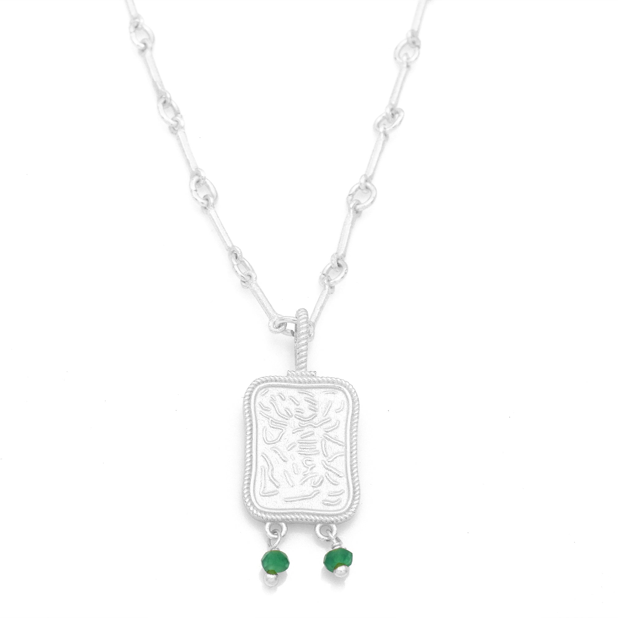 Samara Green Onyx Necklace