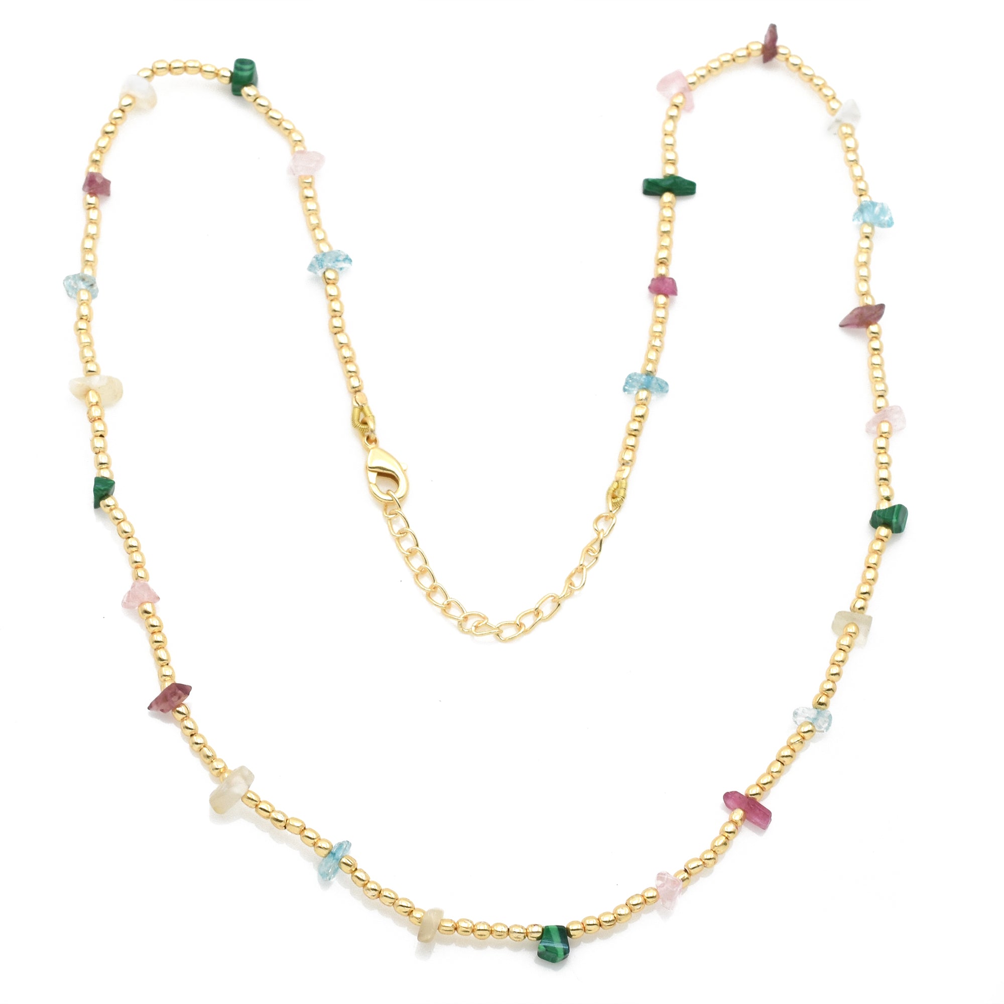 Kesari Multi Stone Necklace