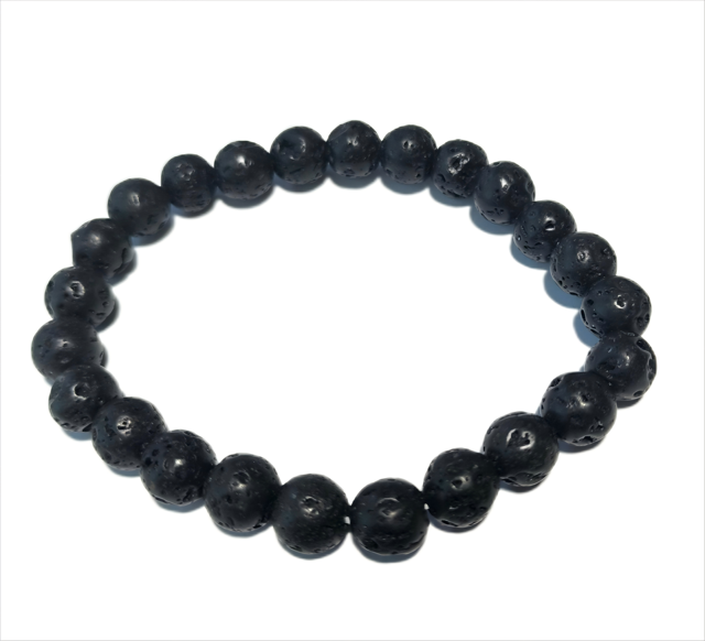 Unisex Bracelet 6mm Gemstones