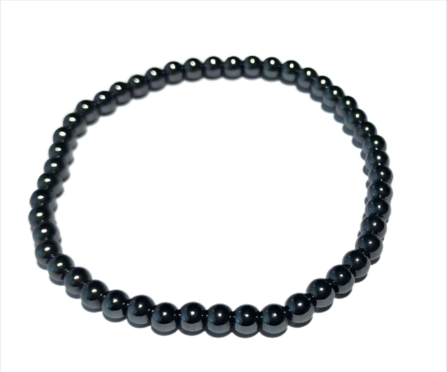 Unisex Bracelet 4mm Gemstones